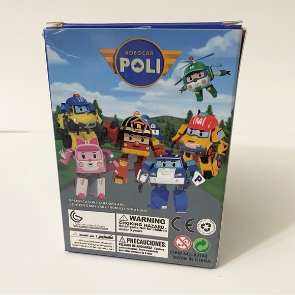 Robocar Poli Police Car Take n Play Transforming Robot Toy - Picture 5 of 11